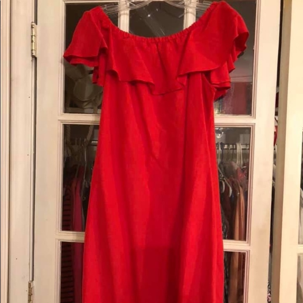 REDUCED!  EUC Tommy Bahama linen dress, size Large